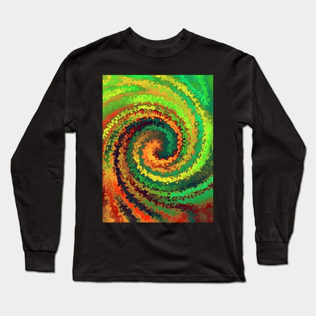 Abstract Rotation Long Sleeve T-Shirt by SartorisArt1